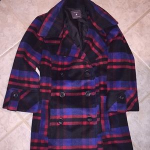 Plaid coat